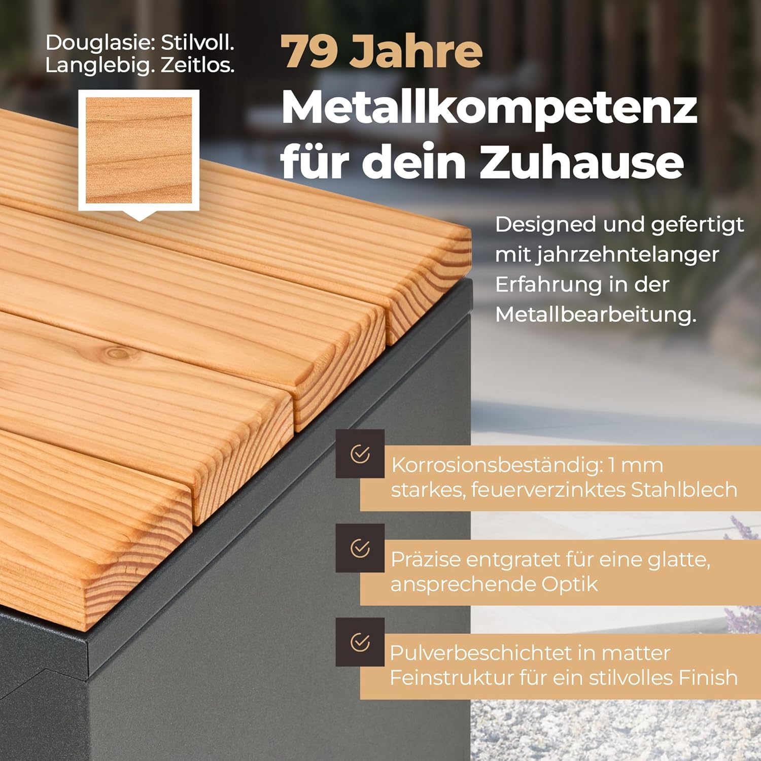 Holzlager Bank - SortIQ