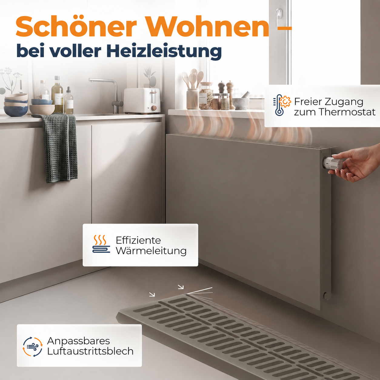 Heizungsverkleidung